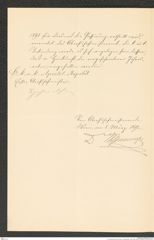 k.k. naturhistorisches Hofmuseum, Intendanzakten 1885-1896 (Hauer), Aktenzahl Z.198/1892, Seite 2